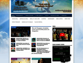 adaraguatins.org.br screenshot