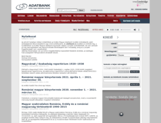 adatbank.transindex.ro screenshot