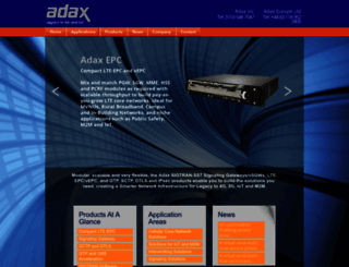 adax.com screenshot