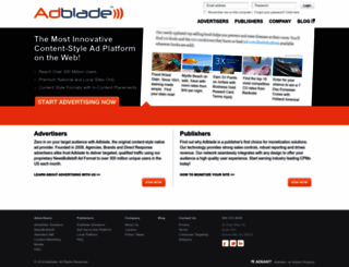 adblade.com screenshot