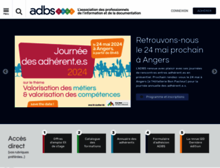 adbs.fr screenshot