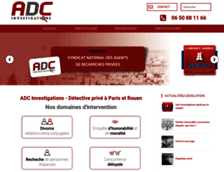 adc-investigations.fr screenshot