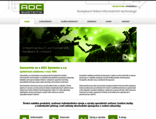adc.cz screenshot