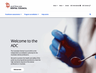 adc.org.au screenshot