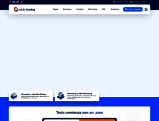 adclic-hosting.info screenshot