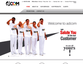 adcomcom.com screenshot