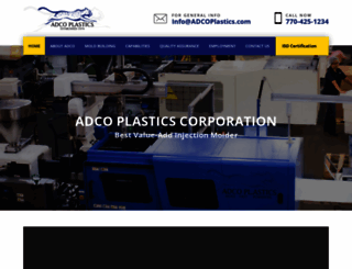 adcoplastics.com screenshot