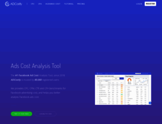 adcostly.com screenshot