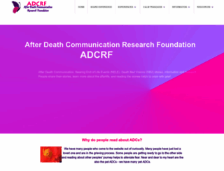 adcrf.org screenshot