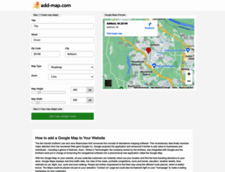 add-map.com screenshot