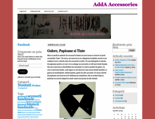addaaccessories.wordpress.com screenshot