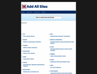 addallsites.com screenshot