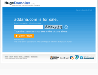 addana.com screenshot
