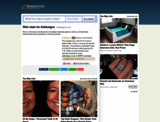 addesignz.co.za.clearwebstats.com screenshot