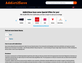 addict2save.com screenshot