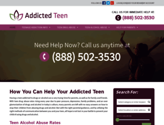 addictedteen.com screenshot