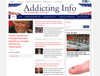 addictinginfo.org screenshot