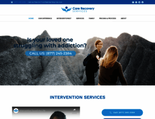 addictioncarerecovery.com screenshot
