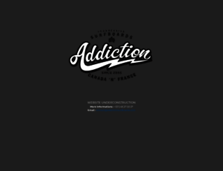 addictionsurfboards.com screenshot