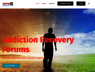 addictiontorehabilitation.com screenshot