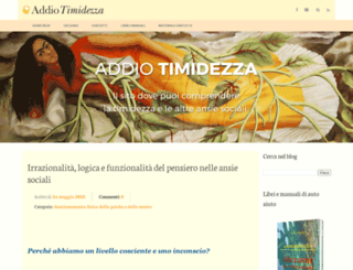 addio-timidezza.com screenshot