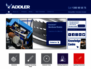 addler.com.au screenshot