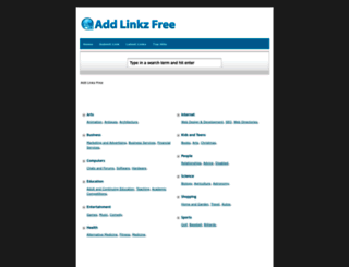 addlinkzfree.com screenshot