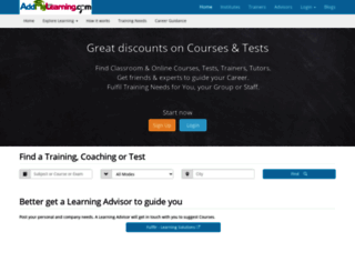 addmylearning.com screenshot