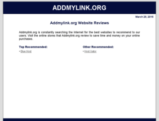addmylink.org screenshot