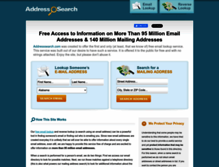 addresssearch.com screenshot