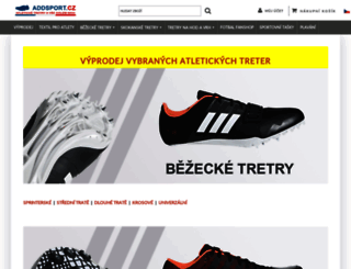 addsport.cz screenshot