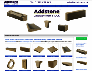 addstone.co.uk screenshot