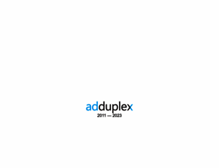 adduplex.com screenshot