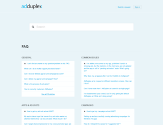 adduplex.zendesk.com screenshot