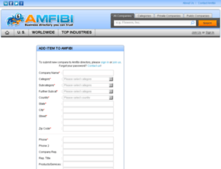 addurl.amfibi.com screenshot