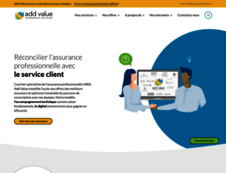 addvalue-assurance.fr screenshot