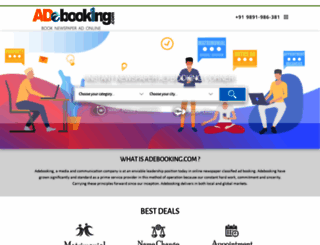 adebooking.com screenshot