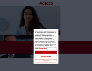 adecco.com.mx screenshot
