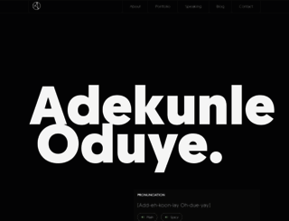 adekunleoduye.com screenshot