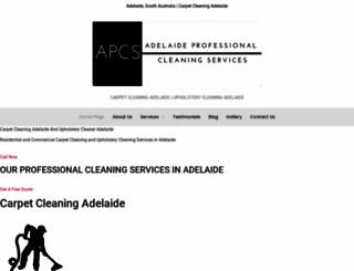 adelaideprofessionalcleaning.com.au screenshot