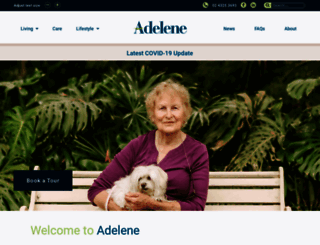 adelene.com.au screenshot