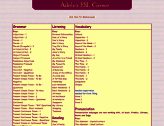 adelescorner.org screenshot