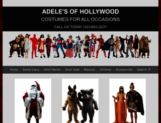 adelescostumes.com screenshot