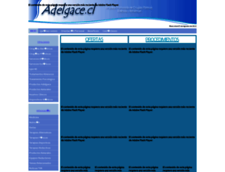 adelgace.cl screenshot