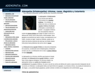 adenopatia.com screenshot