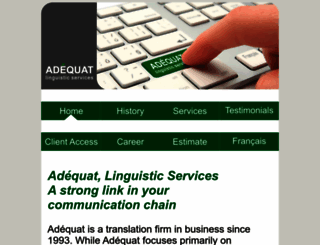 adequat.com screenshot