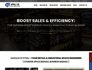adequatesteel.com screenshot