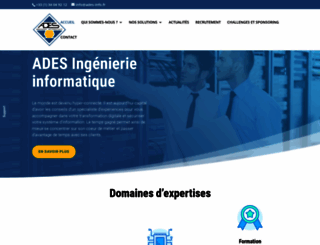 ades-info.fr screenshot