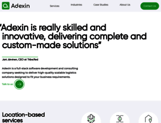 adexin.com screenshot