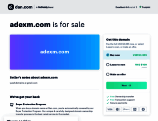 adexm.com screenshot